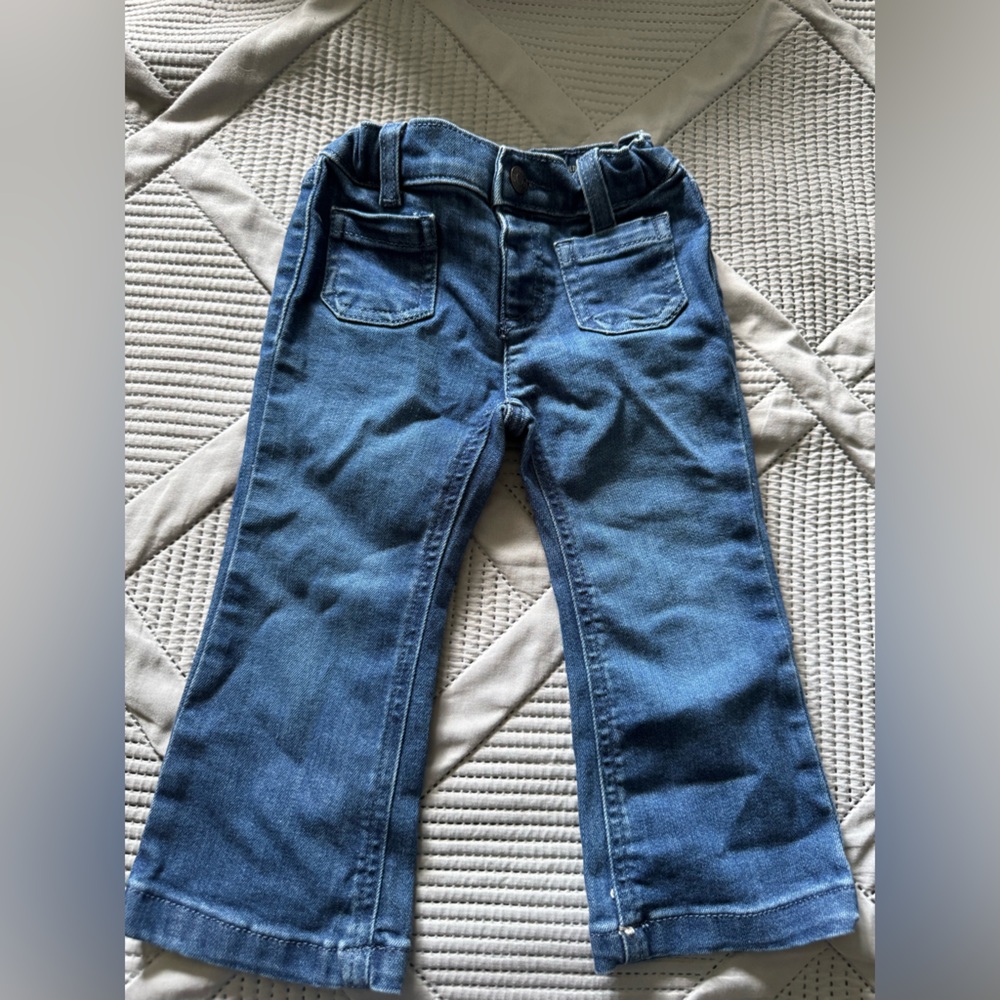 Cat & Jack Blue Elastic Waist Jeans